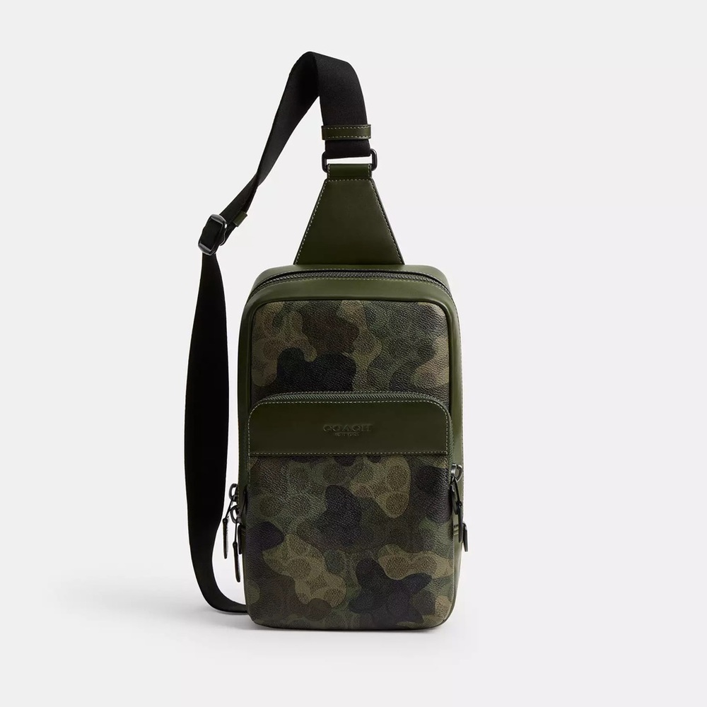 Coach Gotham Pack In Signature Camo Print